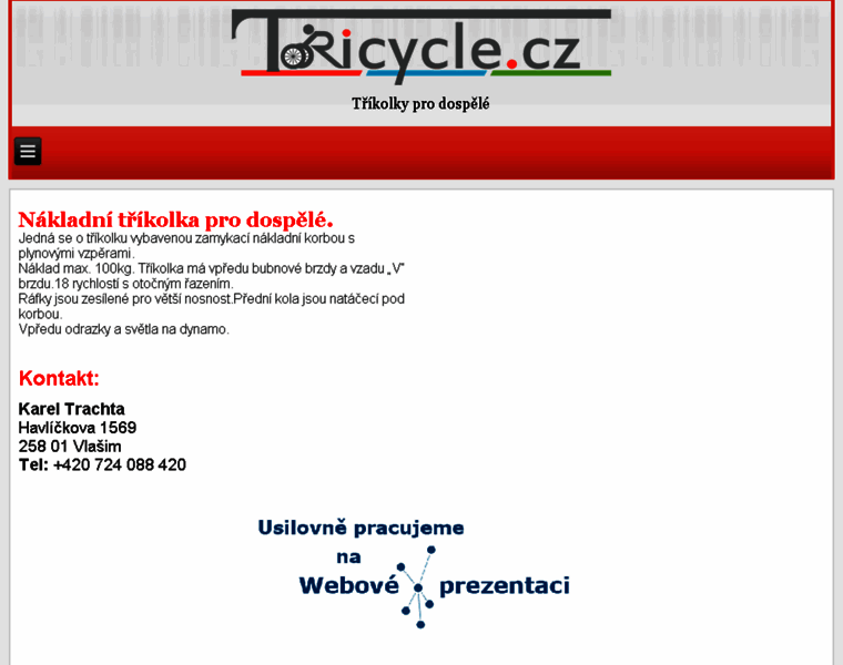 Tricycle.cz thumbnail