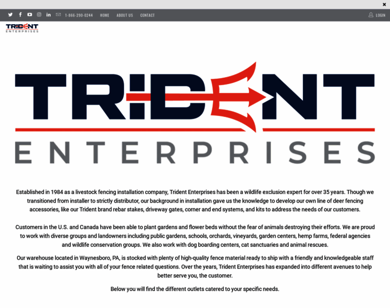 Tridentcorp.com thumbnail