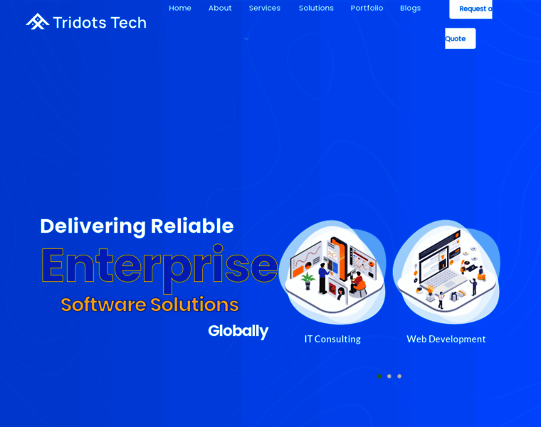Tridotstech.com thumbnail
