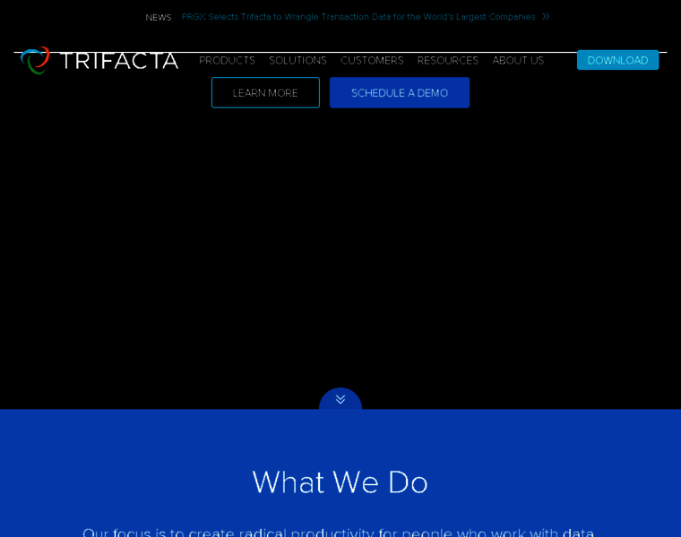 Trifacta.net thumbnail