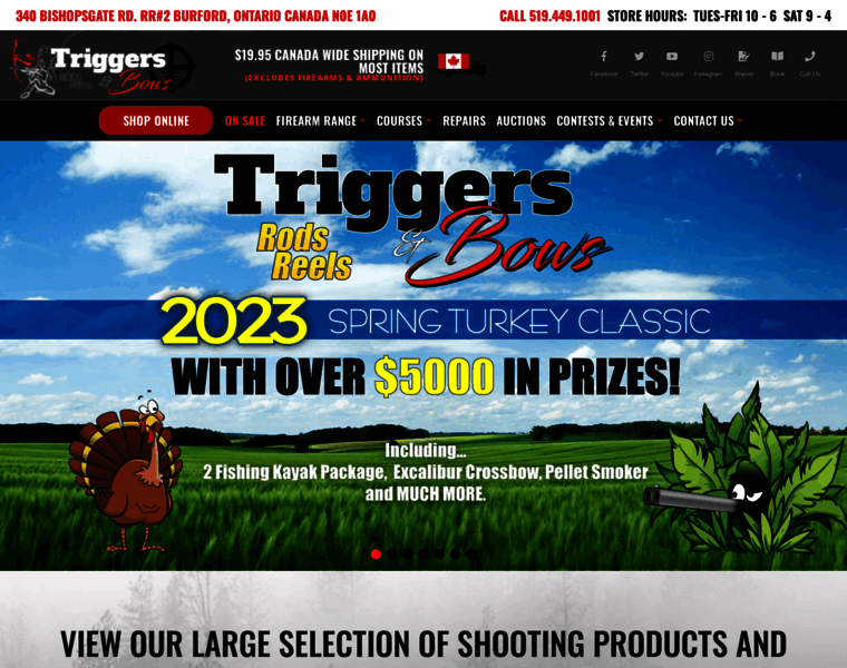 Triggersandbows.com thumbnail