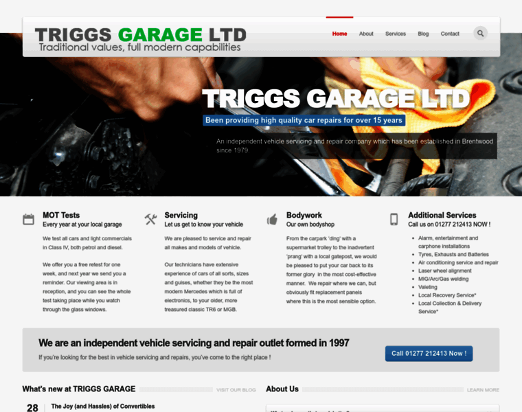 Triggsgarage.com thumbnail