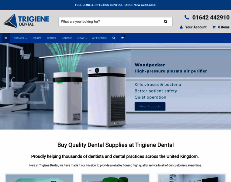 Trigienedental.co.uk thumbnail