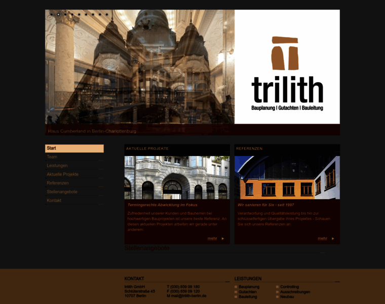 Trilith-berlin.de thumbnail