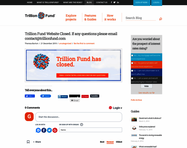 Trillionfund.com thumbnail