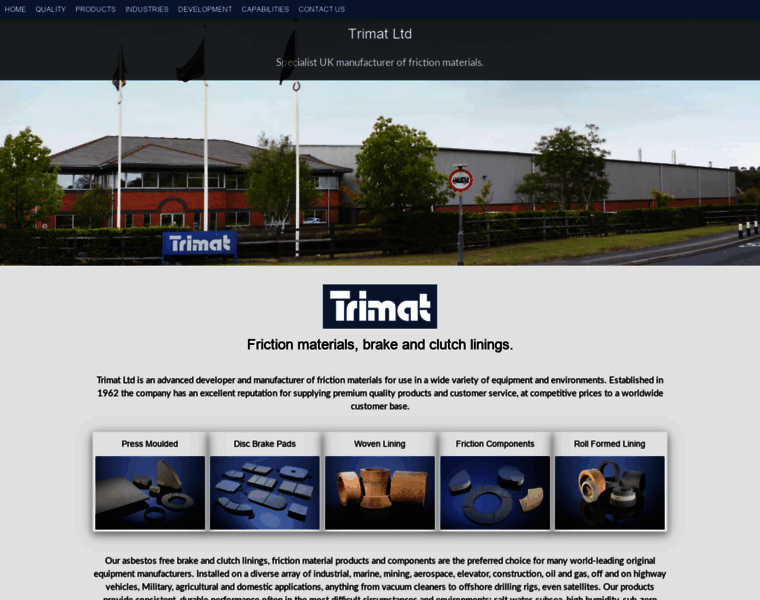 Trimat.co.uk thumbnail