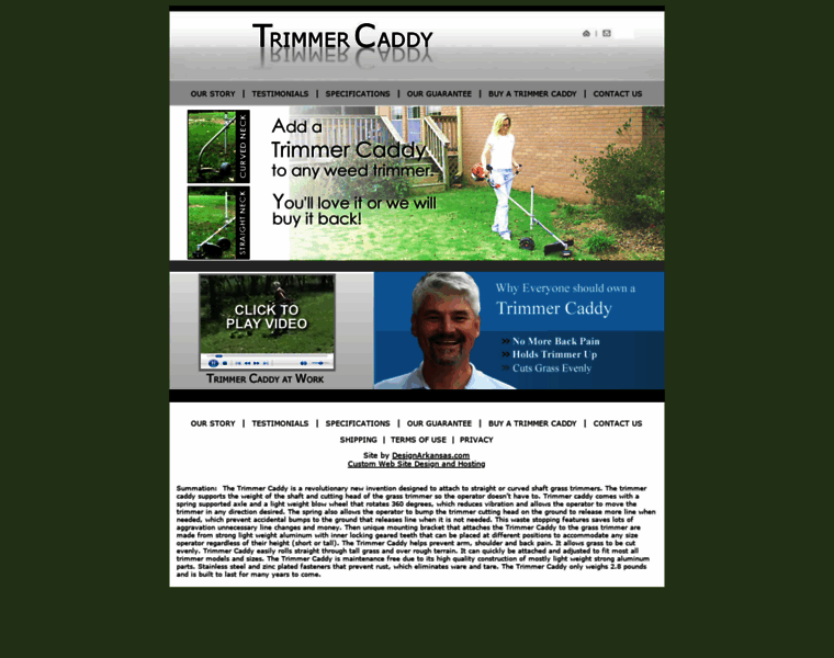 Trimmercaddy.net thumbnail