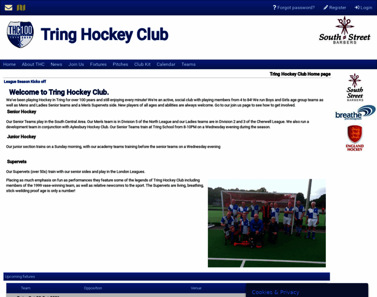 Tringhockeyclub.org thumbnail