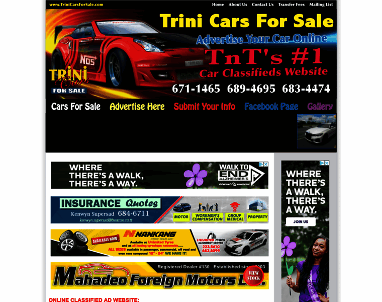 Trinicars4sale.com thumbnail