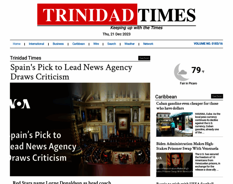 Trinidadtimes.com thumbnail