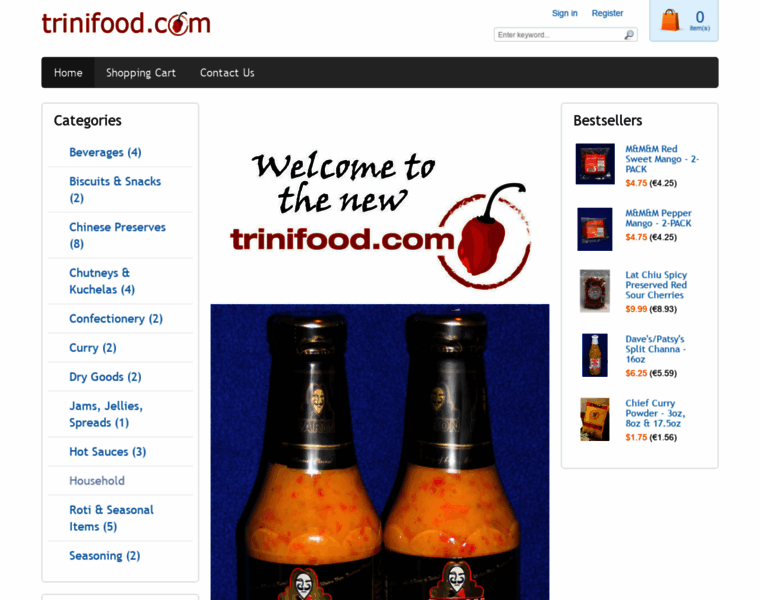 Trinifood.com thumbnail