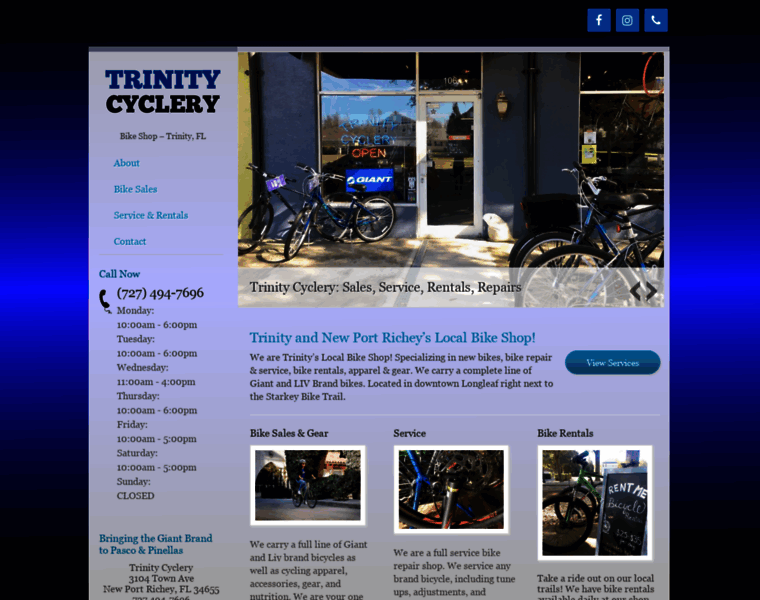 Trinity-cyclery.com thumbnail