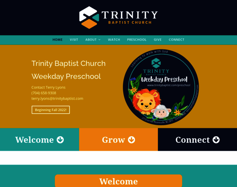 Trinitybaptist.com thumbnail