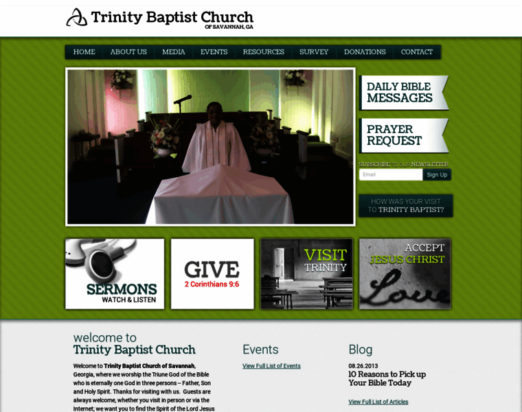 Trinitybaptistsavannah.org thumbnail