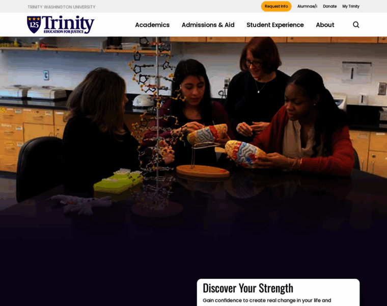 Trinitydc.edu thumbnail