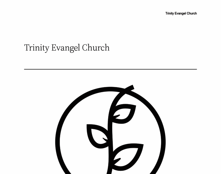 Trinityevangel.org thumbnail