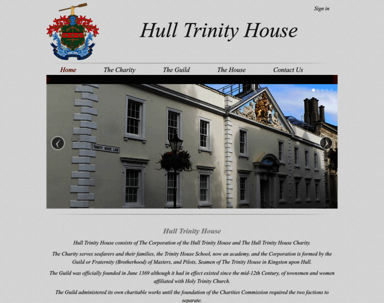 Trinityhousehull.org.uk thumbnail