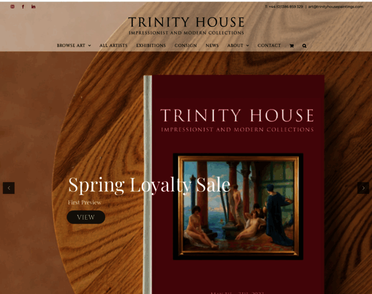 Trinityhousepaintings.com thumbnail