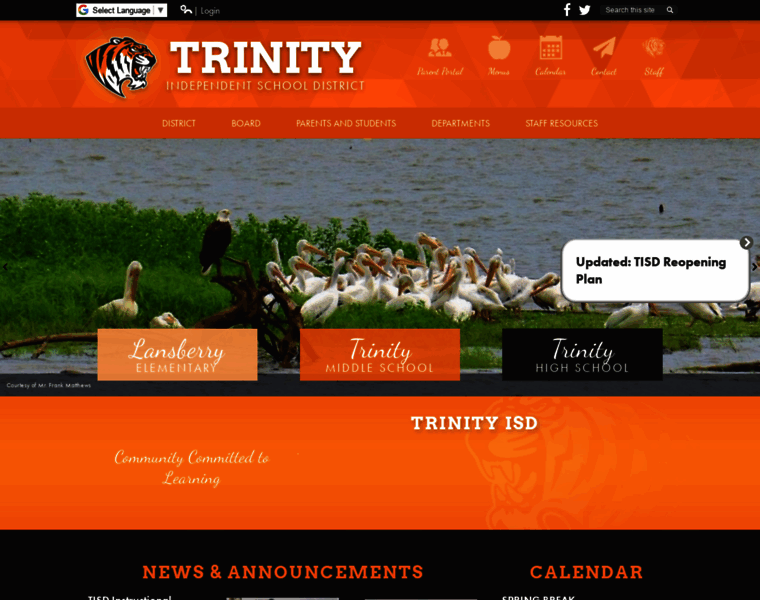 Trinityisd.net thumbnail