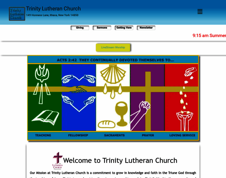 Trinityithaca.org thumbnail