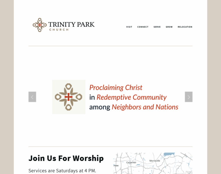 Trinityparkchurch.org thumbnail