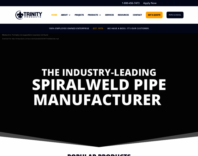 Trinityproducts.com thumbnail