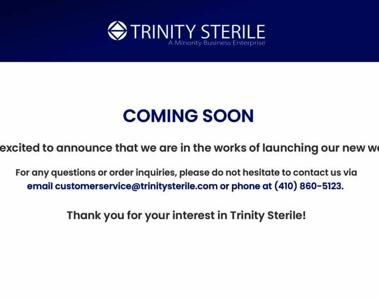 Trinitysterile.com thumbnail