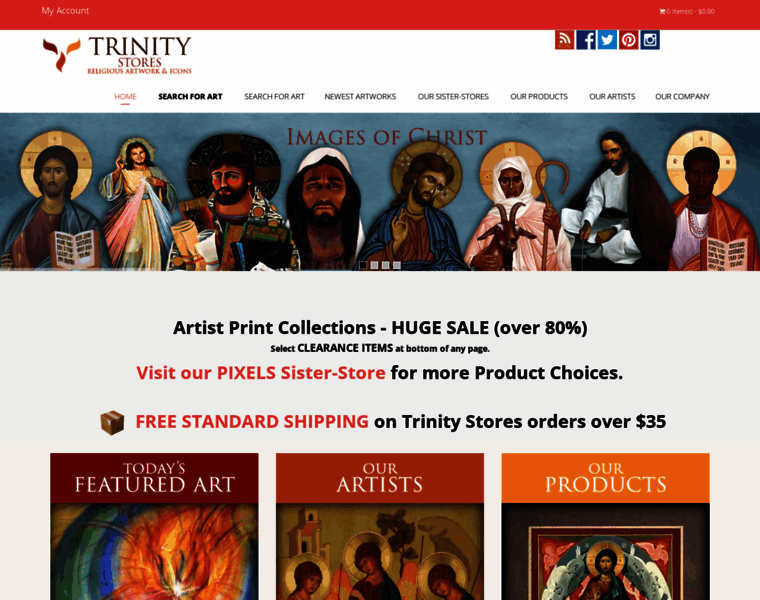 Trinitystores.com thumbnail
