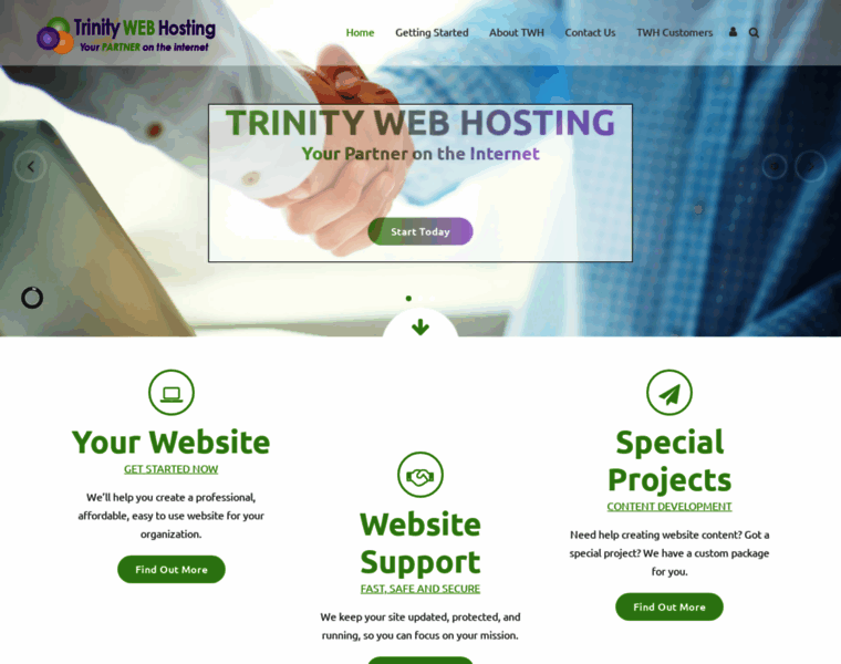 Trinitywebhosting.com thumbnail