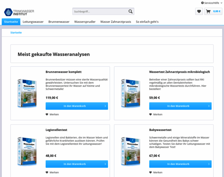 Trinkwasser-institut.de thumbnail