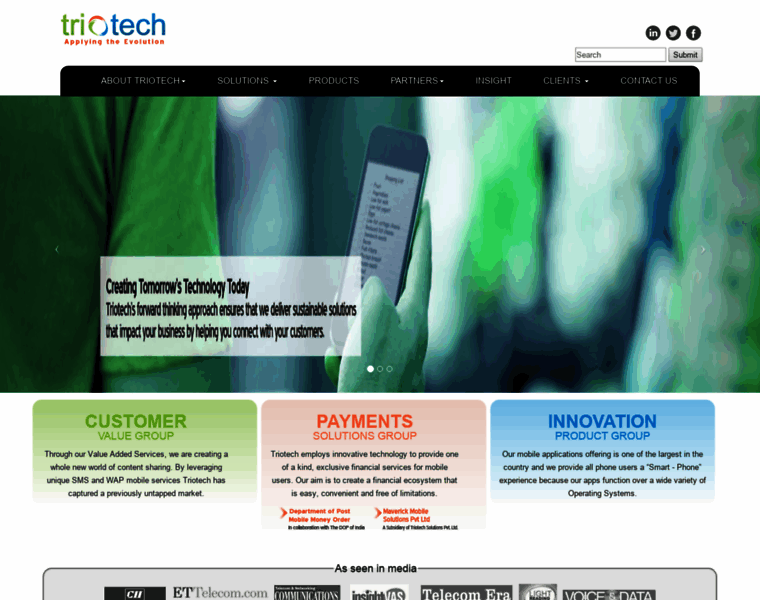 Triotech.co.in thumbnail