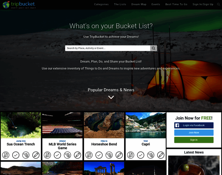 Tripbucket.com thumbnail