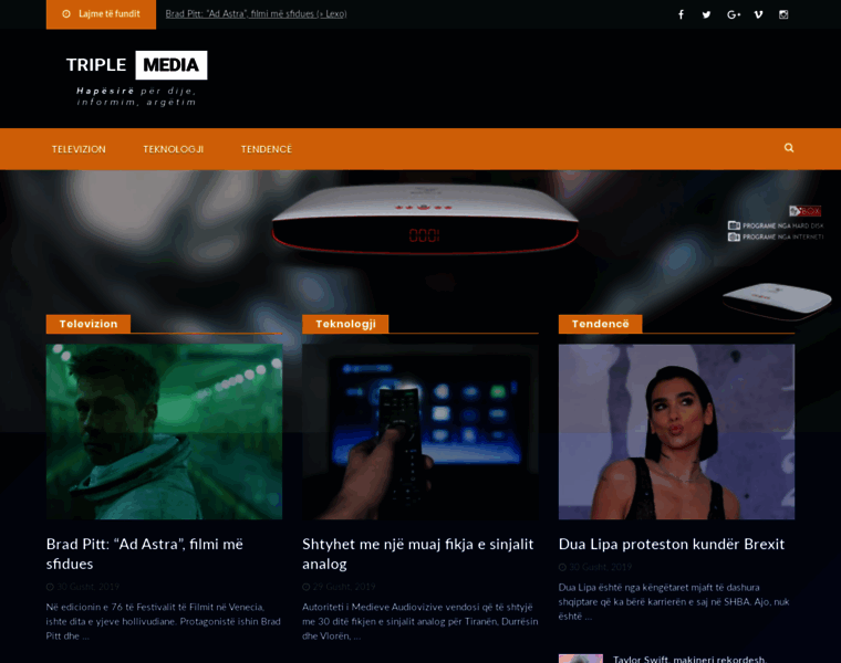 Triplemedia.al thumbnail
