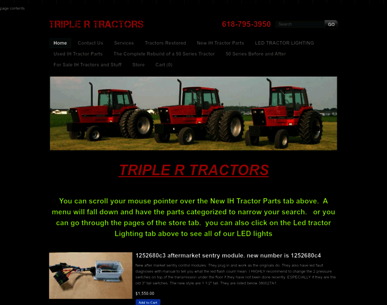 Triplertractors.com thumbnail