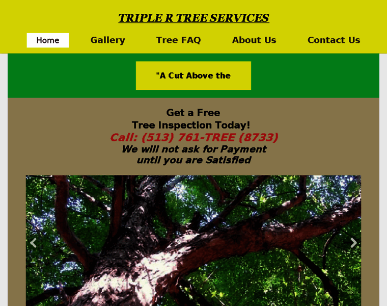 Triplertreeservices.com thumbnail