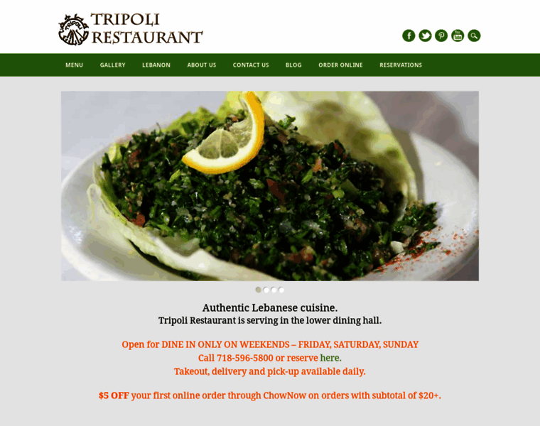 Tripolirestaurant.com thumbnail