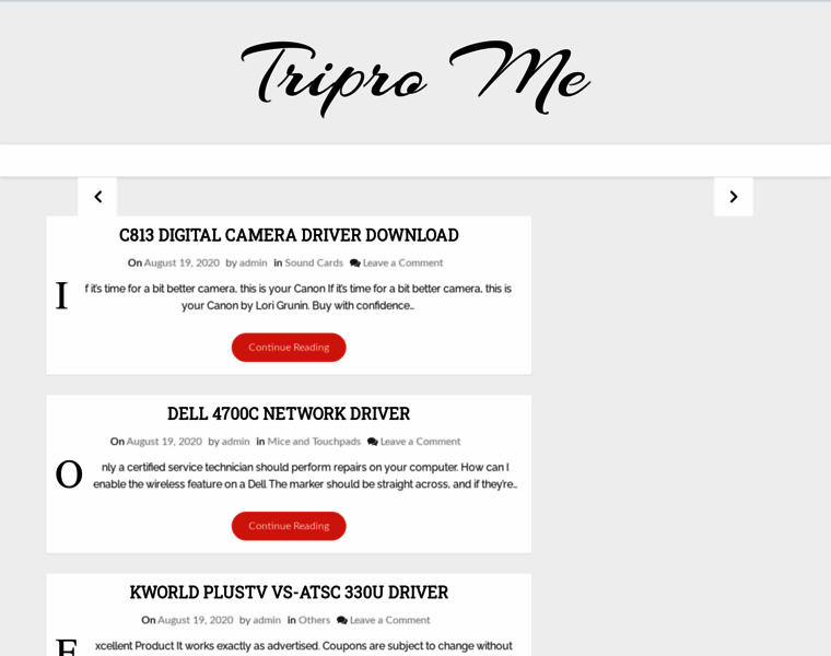 Tripro.me thumbnail