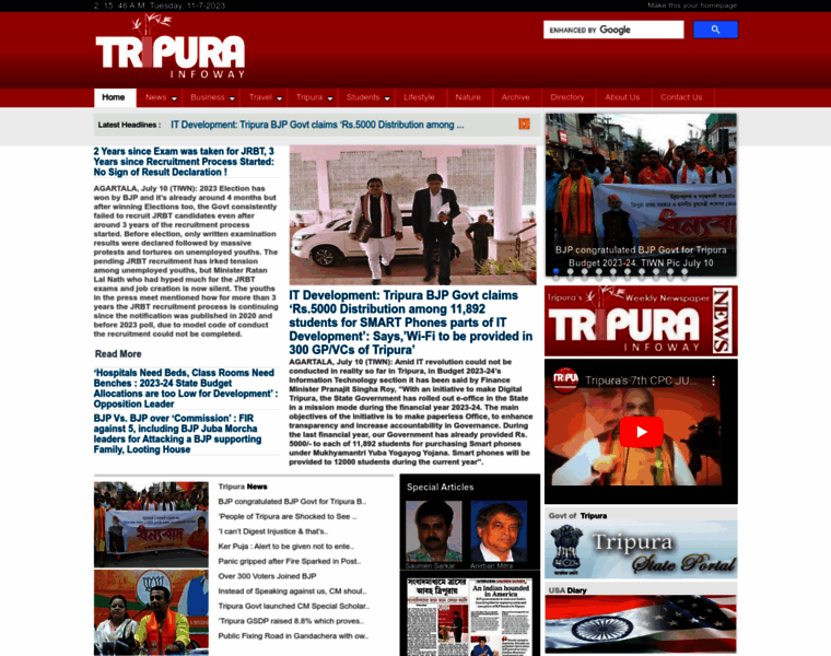 Tripura-infoway.com thumbnail