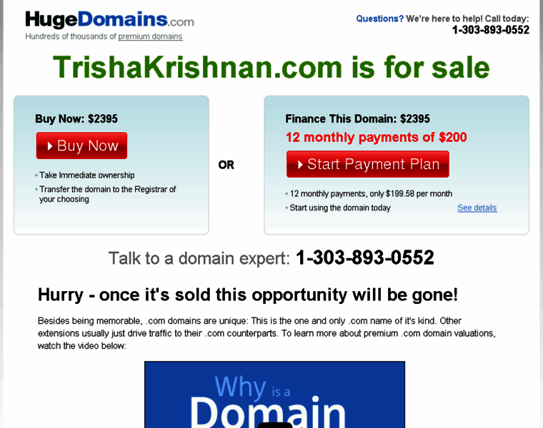Trishakrishnan.com thumbnail