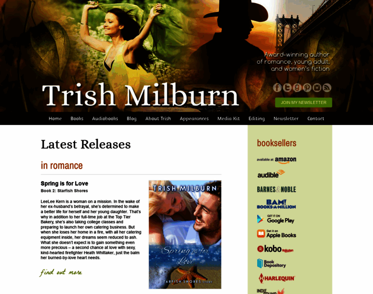 Trishmilburn.com thumbnail