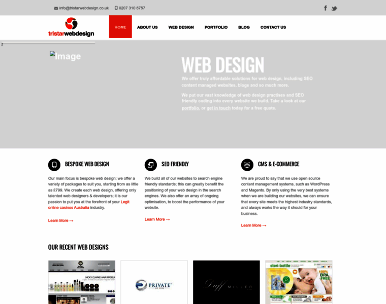 Tristarwebdesign.co.uk thumbnail