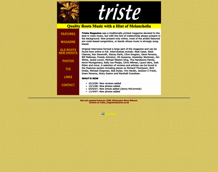 Triste.co.uk thumbnail
