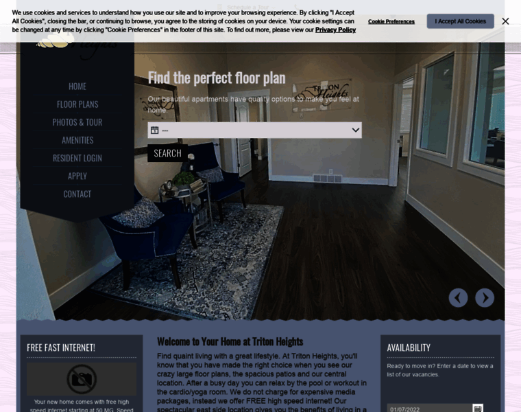 Tritonheights.com thumbnail