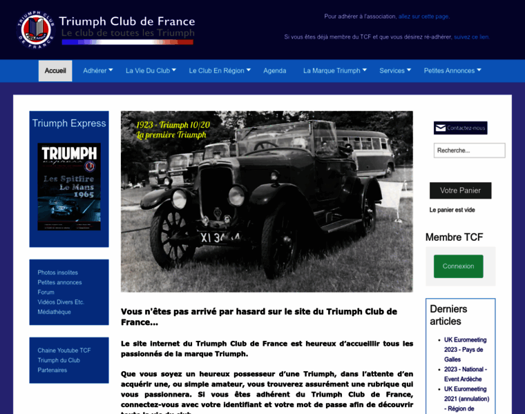 Triumph-club-de-france.fr thumbnail