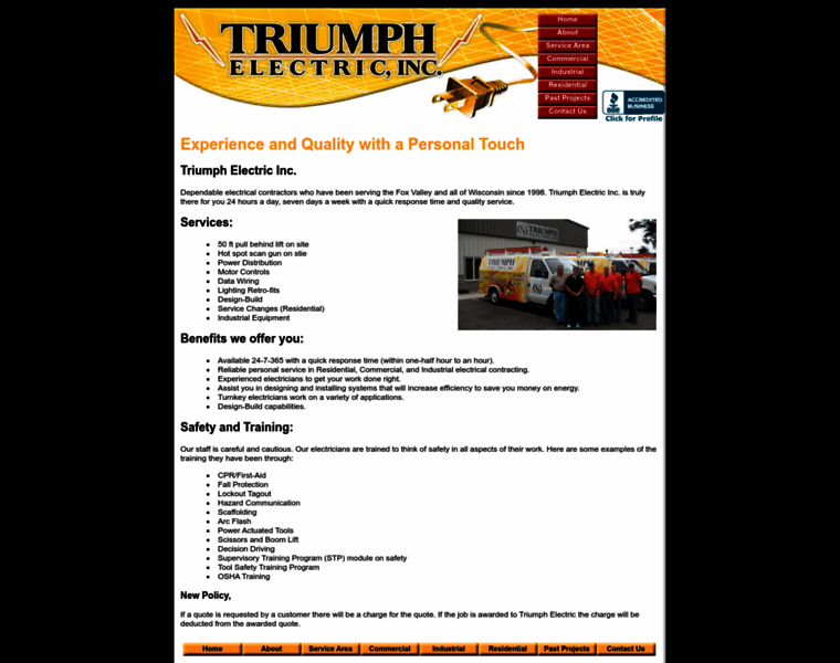 Triumphelectric.net thumbnail