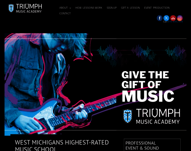 Triumphmusicacademy.com thumbnail