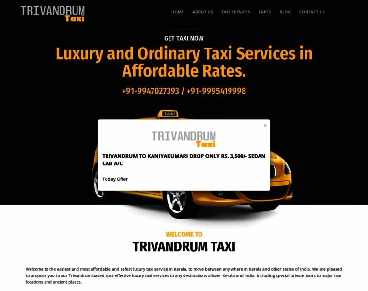 Trivandrumtaxi.in thumbnail