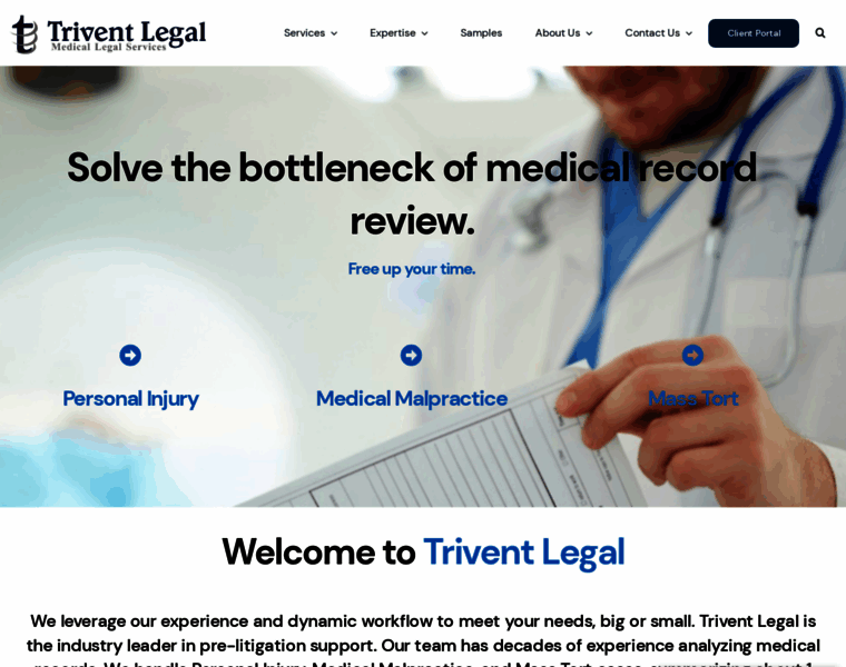 Triventlegal.com thumbnail