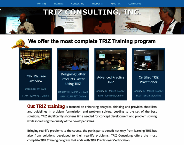 Trizconsulting.com thumbnail