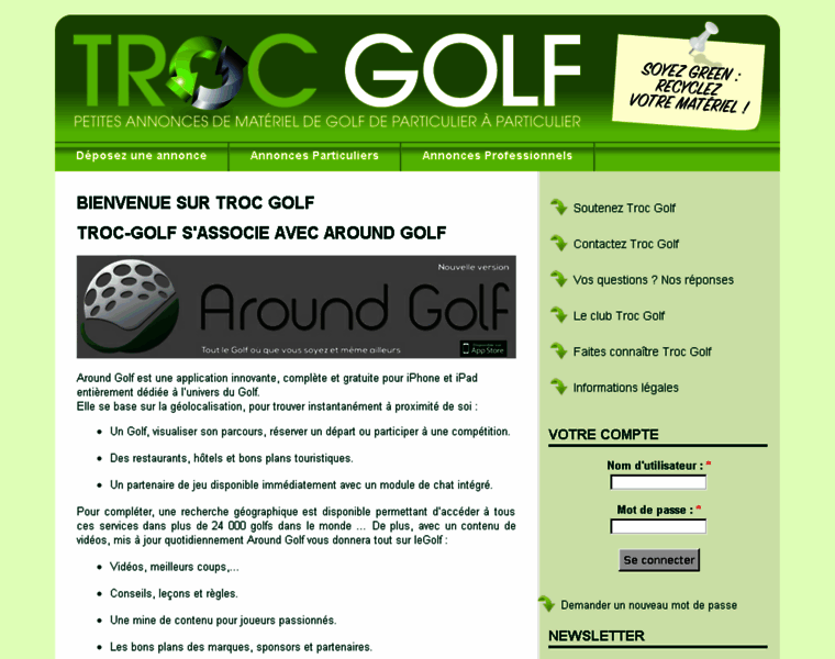 Troc-golf.com thumbnail